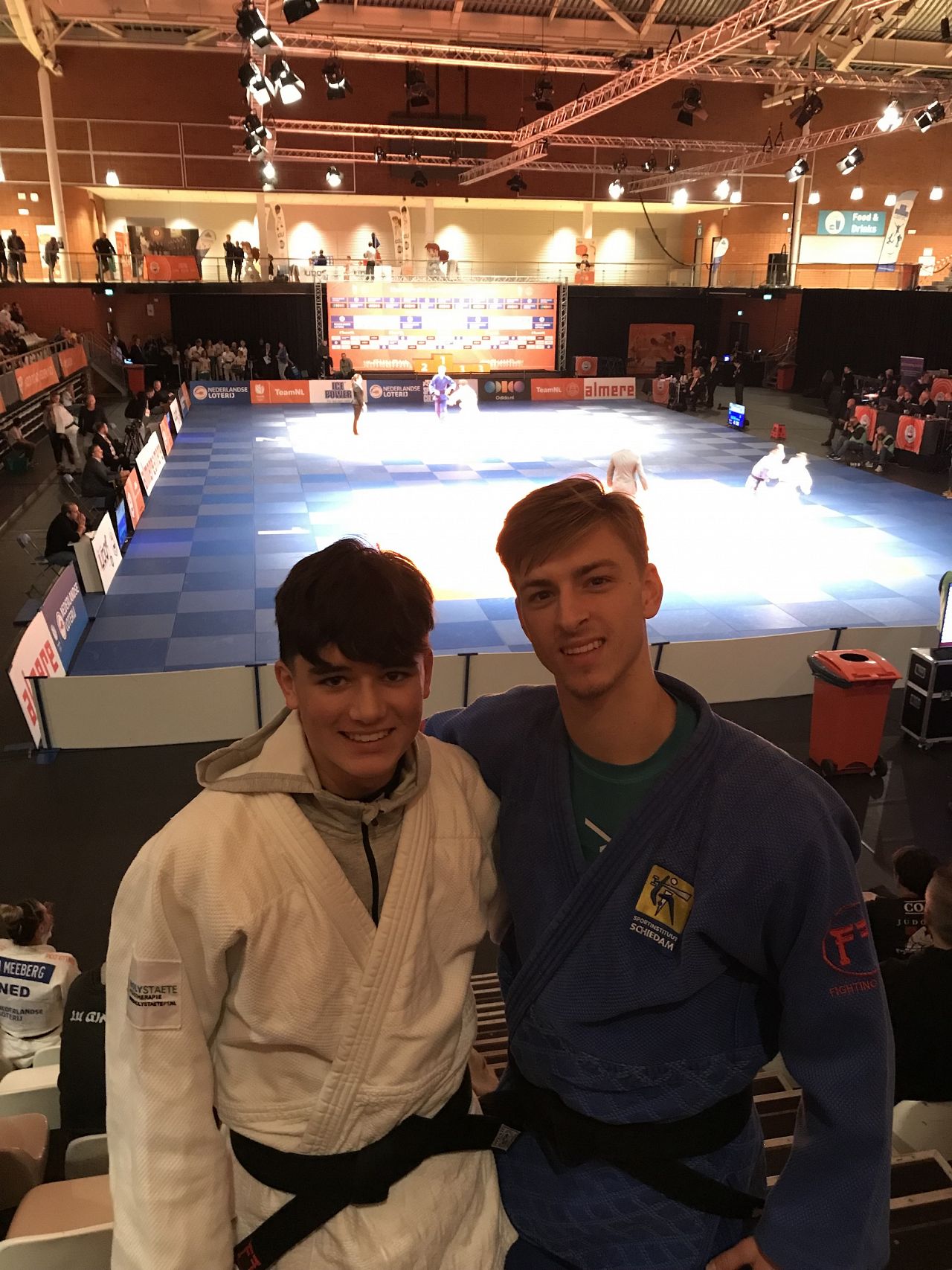 Goed NK-debuut judoka's Olsen en Gommel
