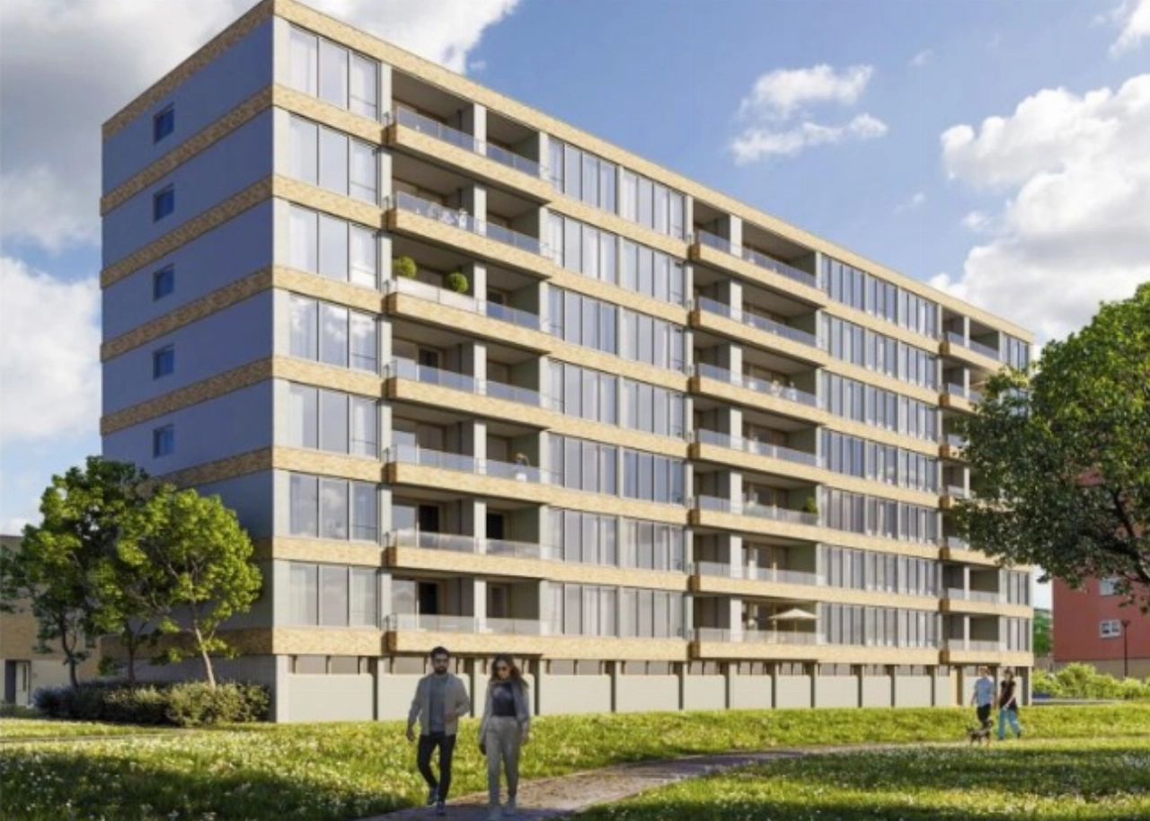 Twee flatgebouwen worden compleet verduurzaamd