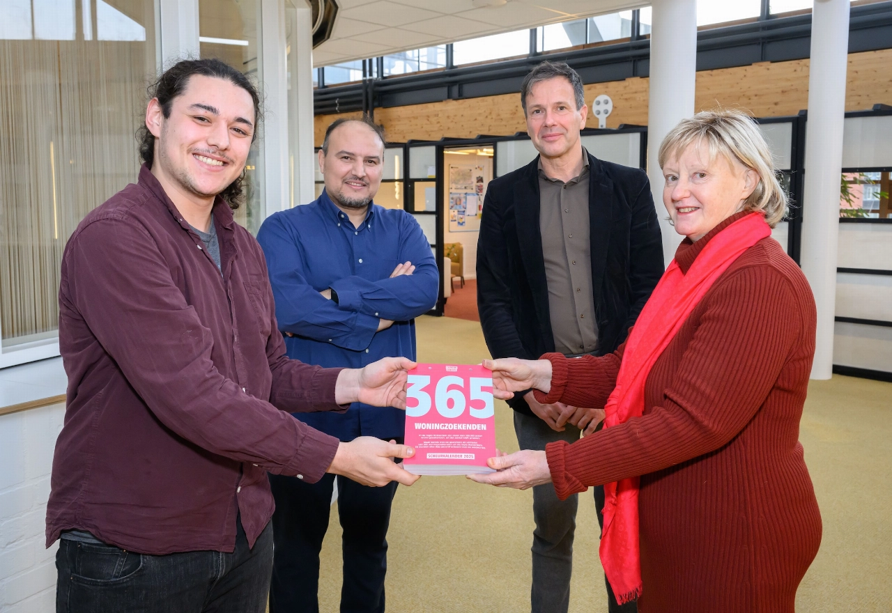 365 woningzoekenden krijgen gezicht op scheurkalender