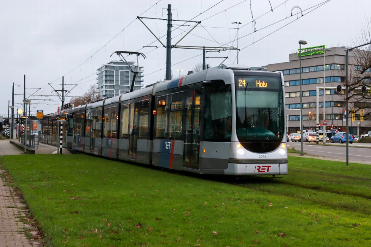 Tramverkeer goeddeels gestremd