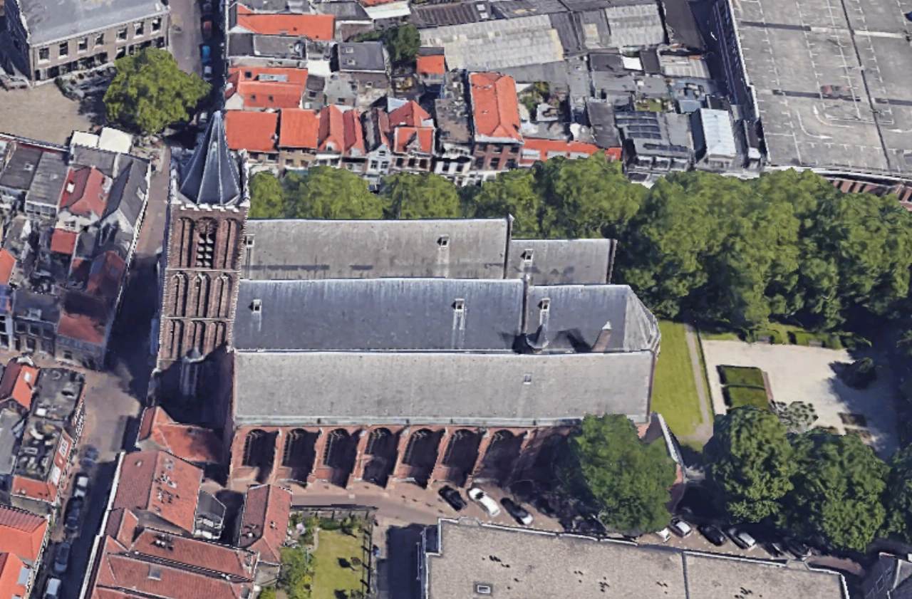 Kerstzang bij kaarslicht