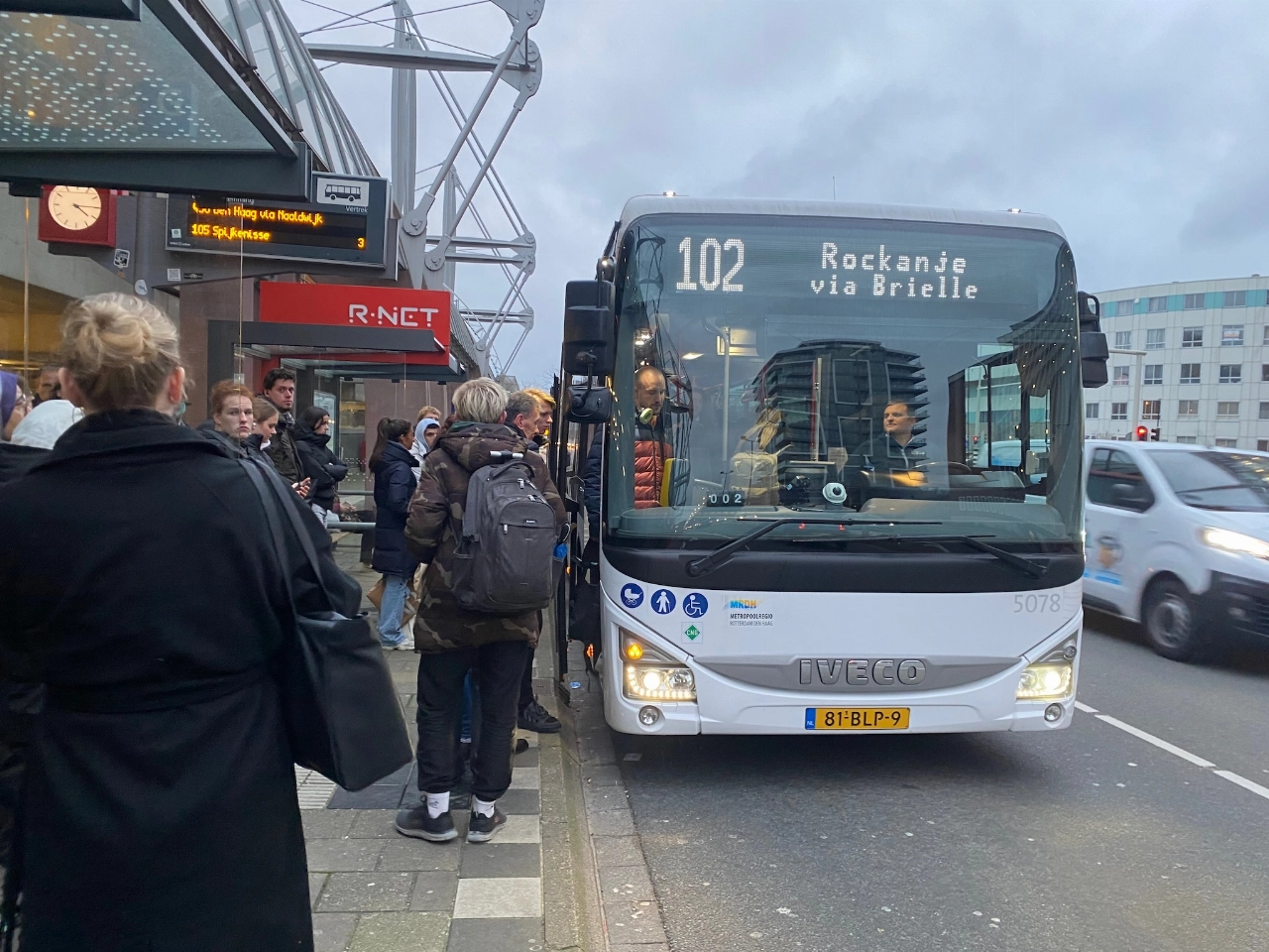 Kans op snelle bus naar Hellevoetsluis