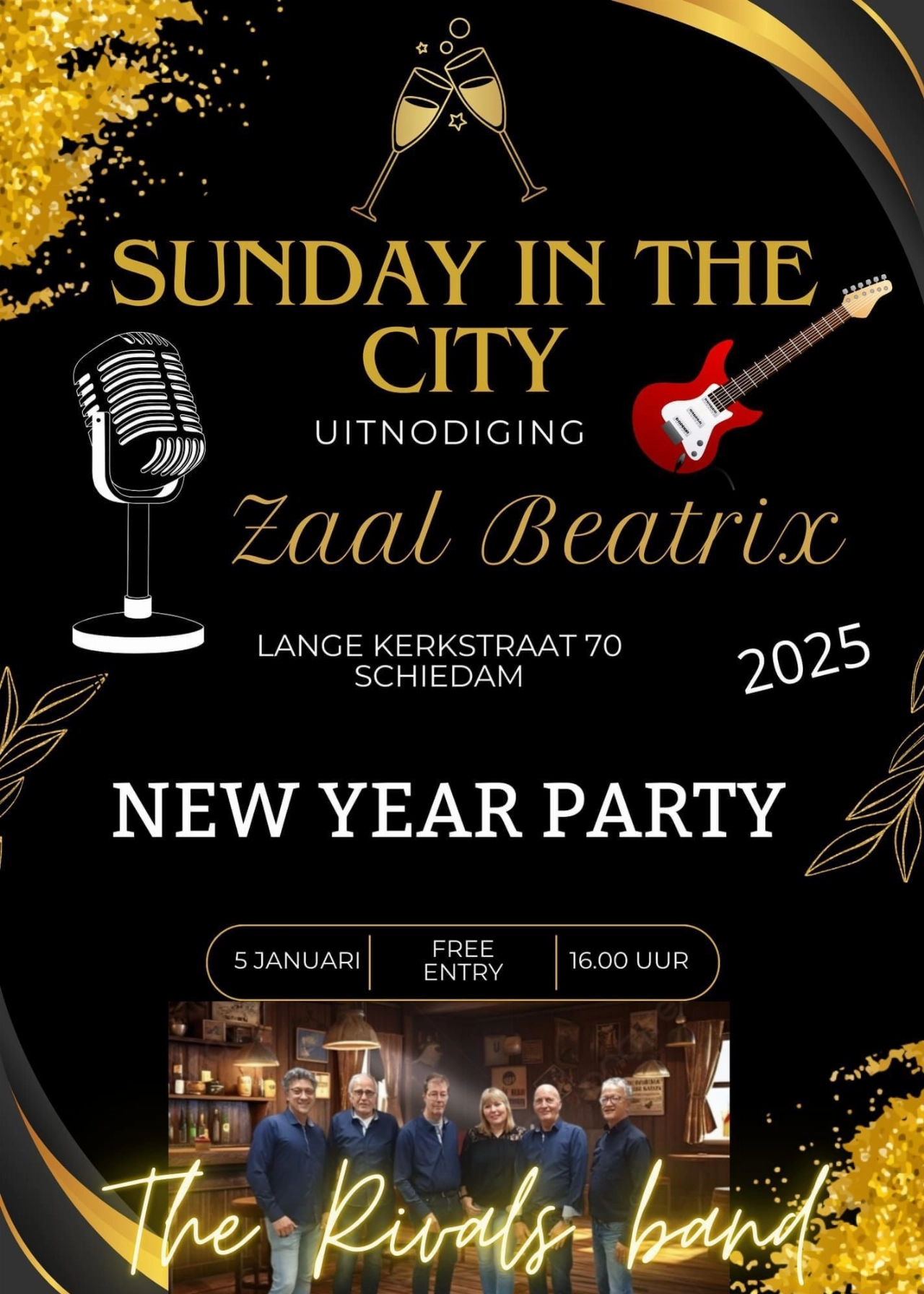 Nieuwjaar bij Sunday in the City