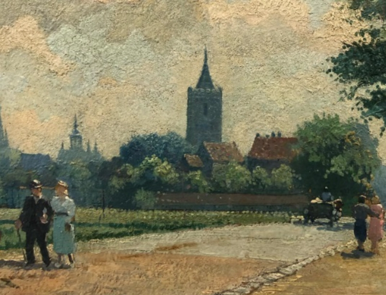Tekening en schilderij herenigd in gemeentearchief