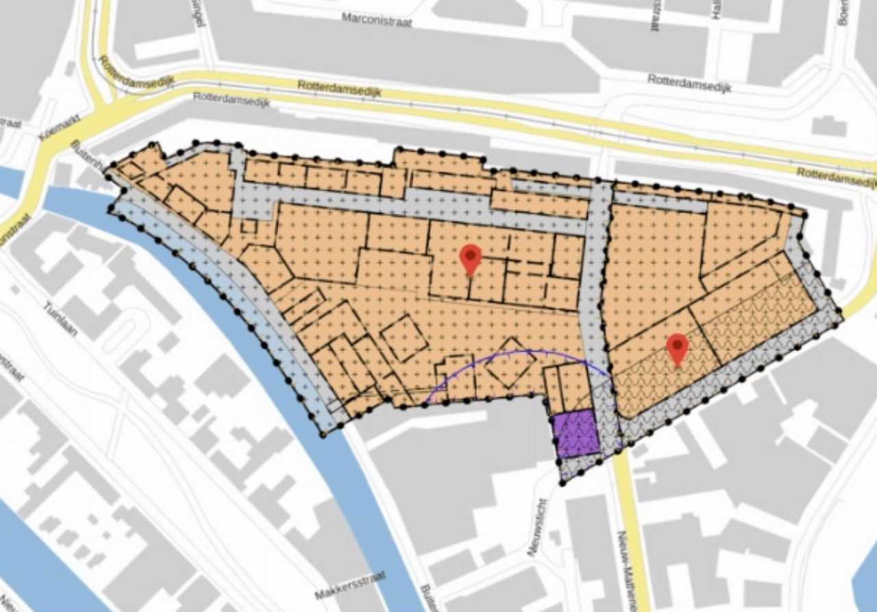 Nieuw-Mathenesse: twee bestemmingsplannen ter inzage