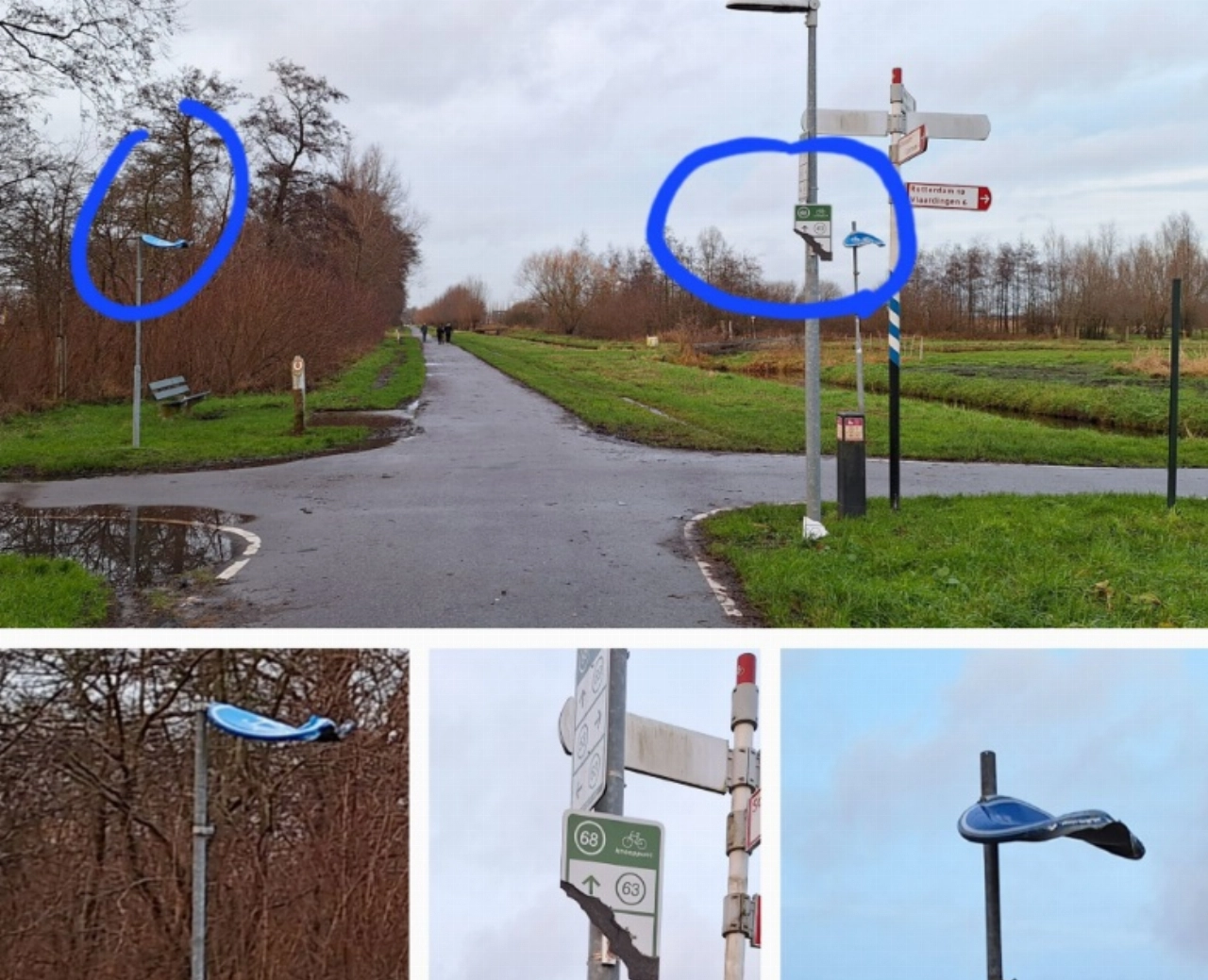 Vuurwerkvandalisme in Spaland