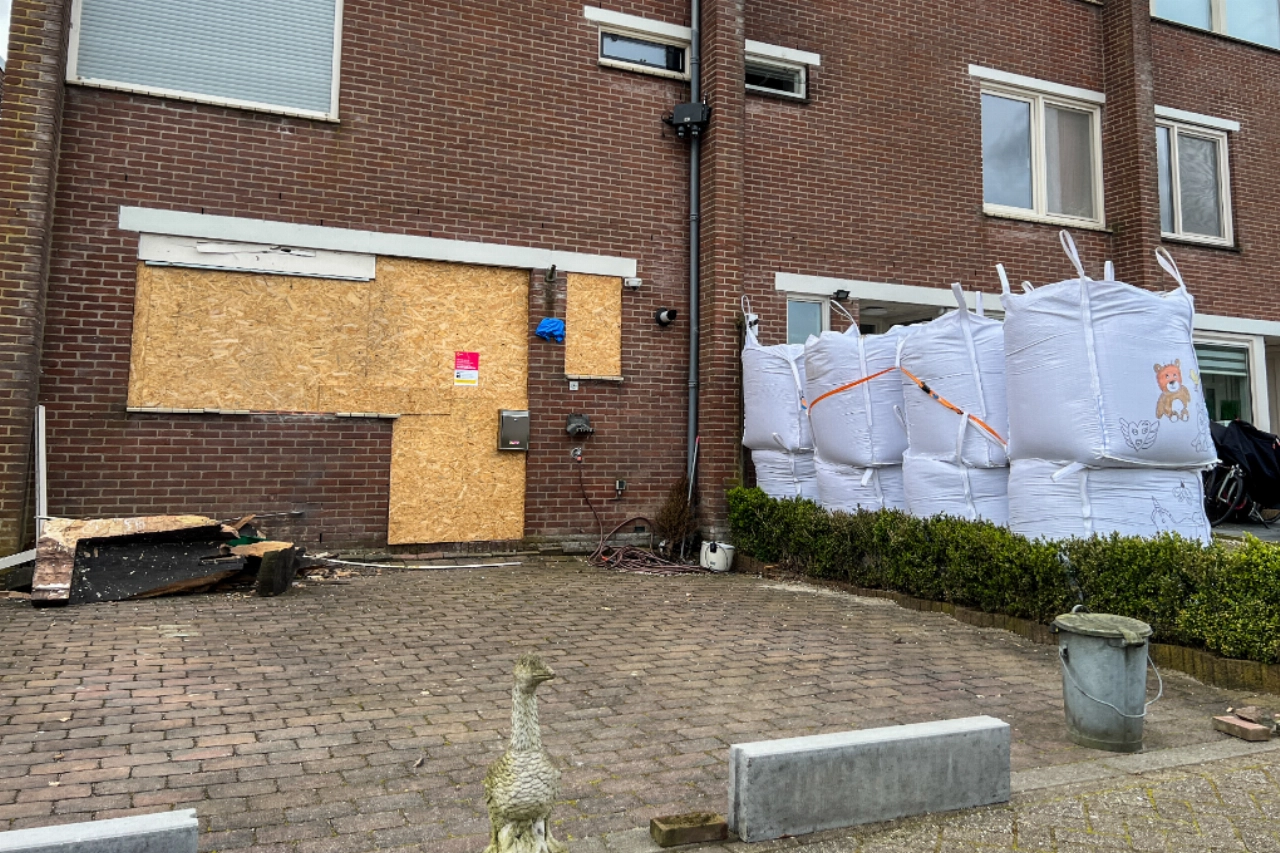 Buren nemen maatregelen tegen explosiegevaar woning crimineel