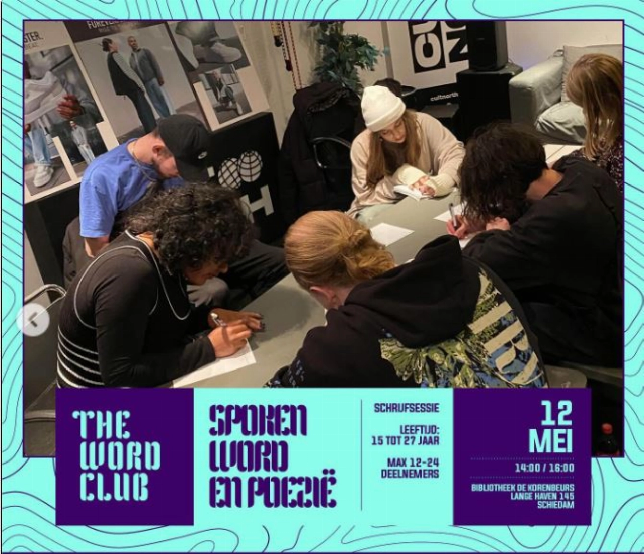 Met stadsdichter aan de slag met spoken word en poëzie