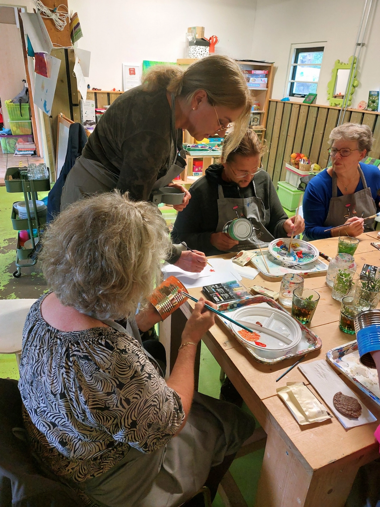 Aan de slag met 'blik en deksel' op Vrijwilligersfestival