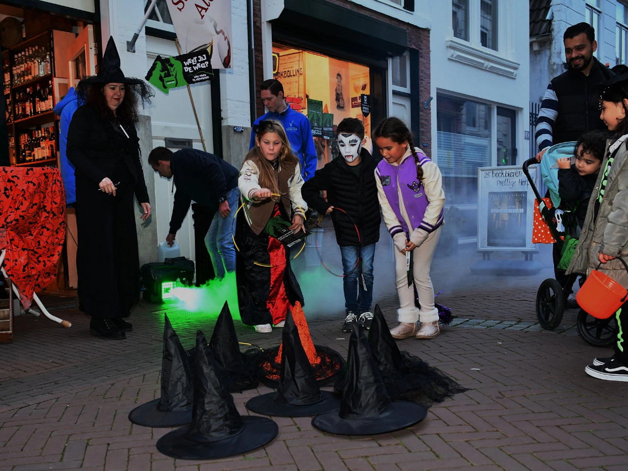 Halloween Griezeltocht met veel actie