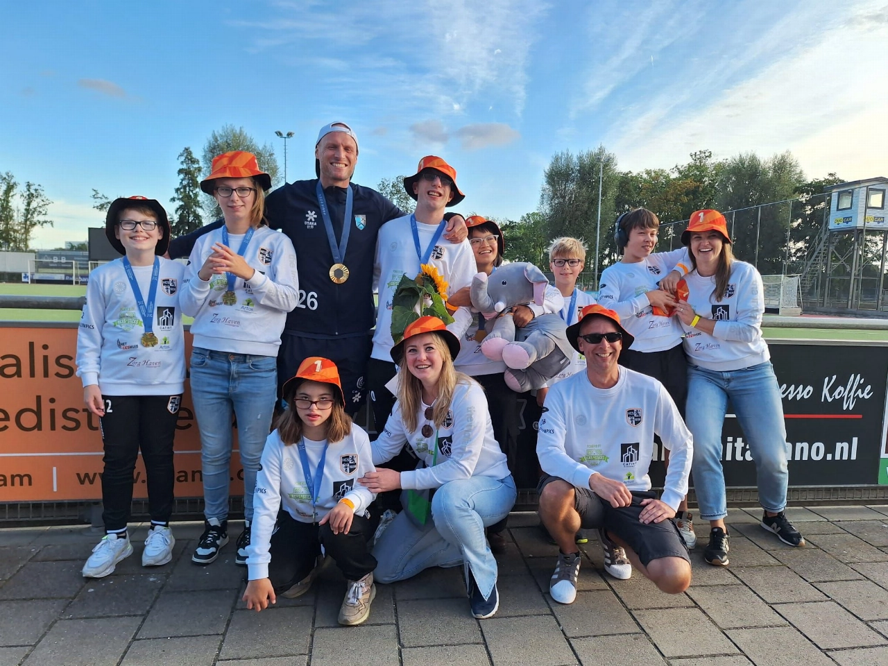 G-team gehuldigd na Special Olympics