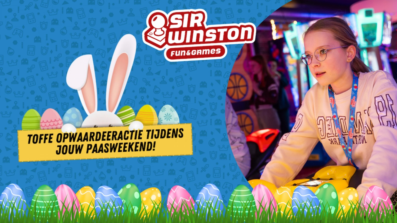 Pasen bij Sir Winston Fun & Games
