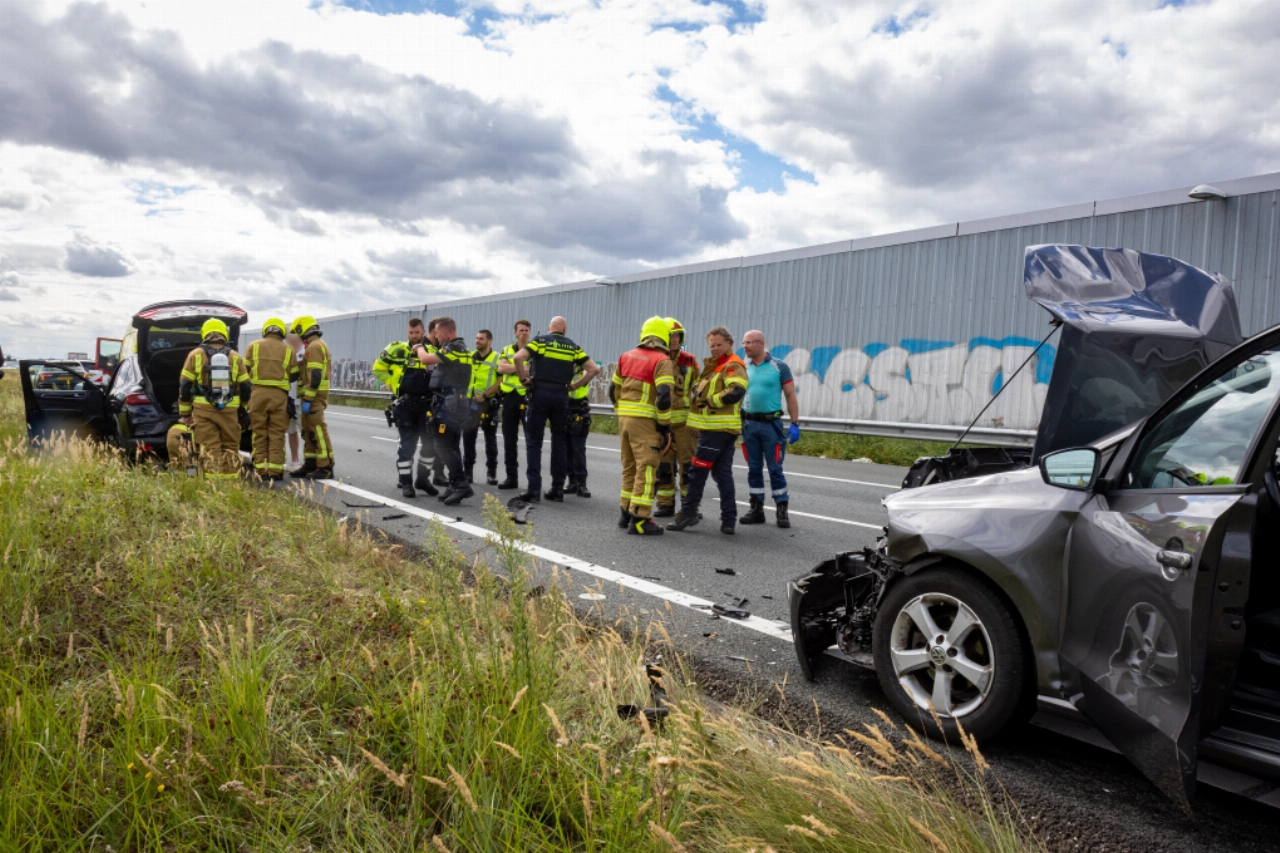 File na aanrijding op A4