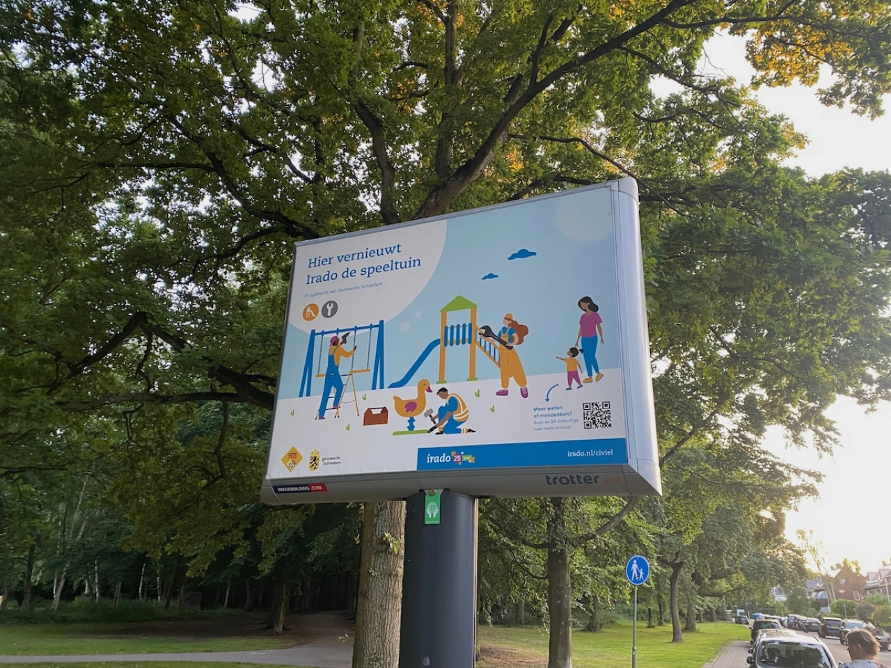 Stemmen over hoe de speeltuinen eruit komen te zien