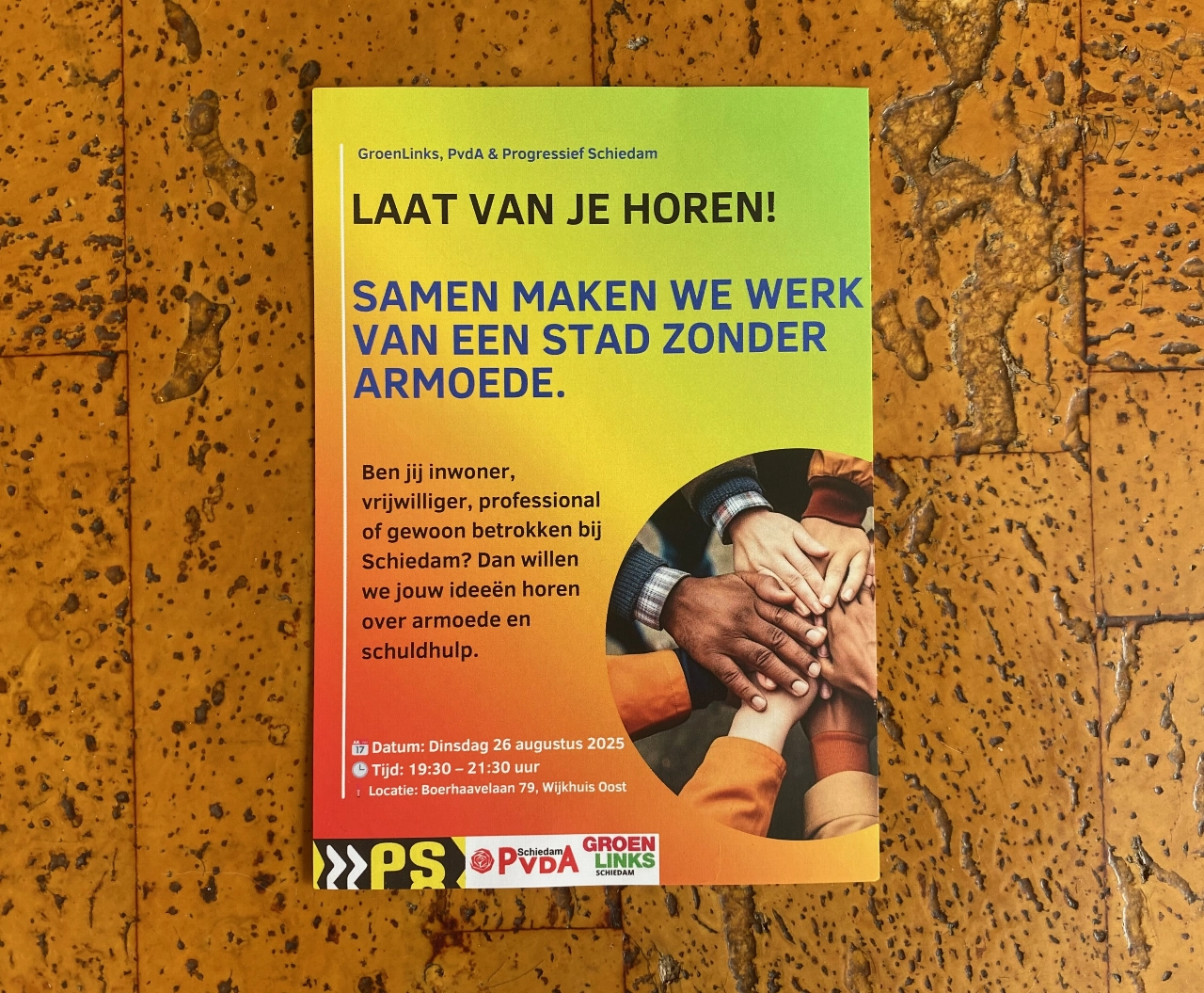 Linkse samenwerking trapt politieke seizoen af in Wijkhuis Oost