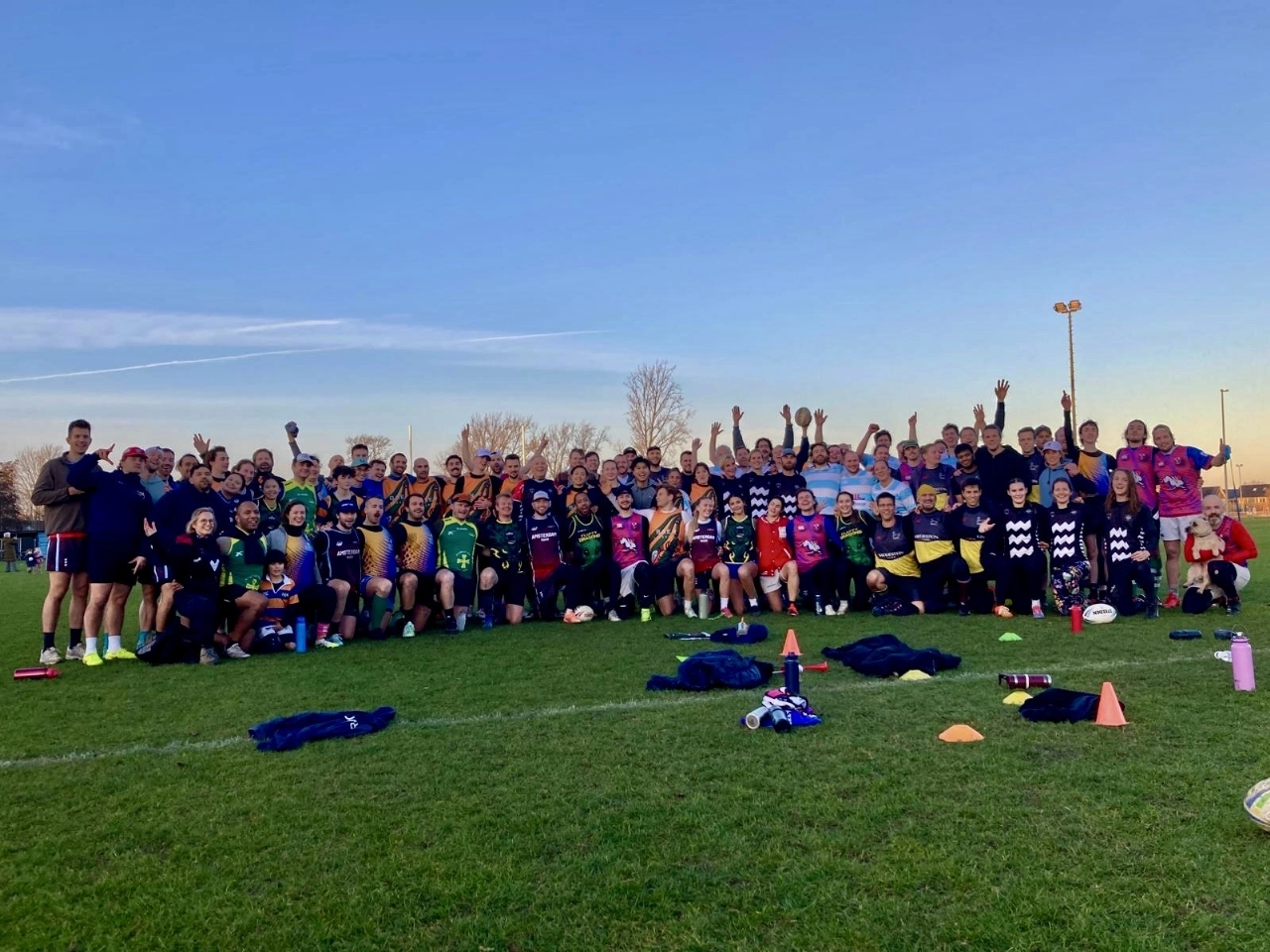 Schiedam even Touch Rugby hoofdstad