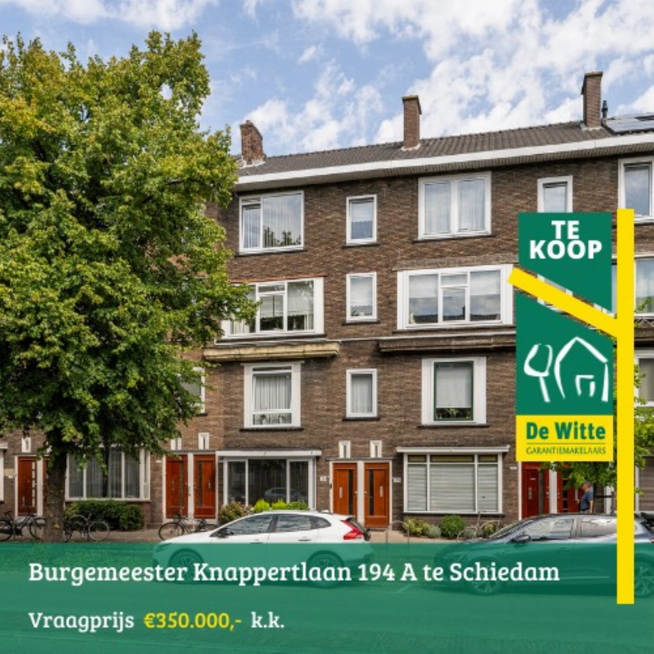 Te koop via Witte Garantiemakelaars: BK-laan 194a