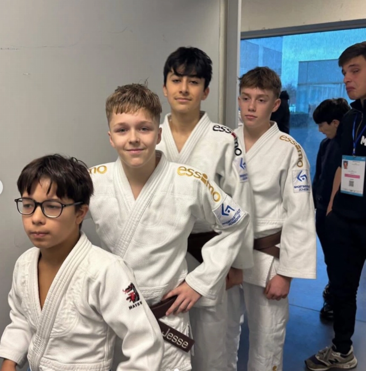 Judoka's dit keer niet in de prijzen