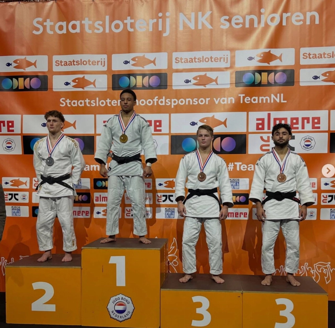 Kayra Uyar wint brons op NK