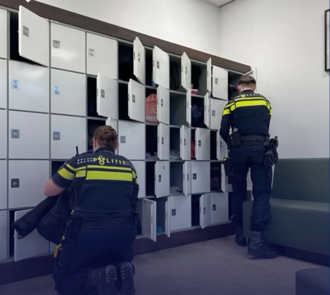 Kluisjescontrole door politie