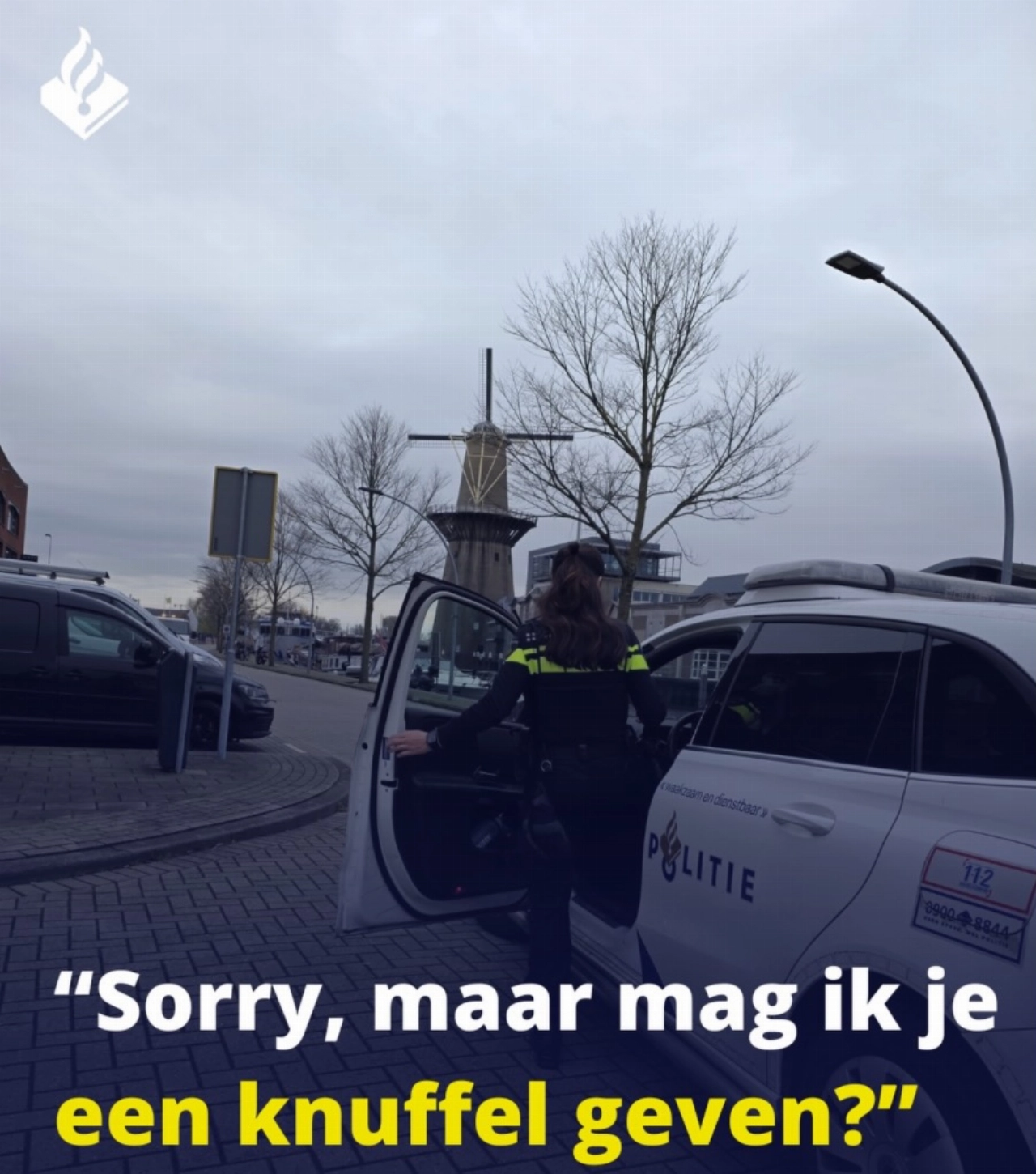 'Mag ik je een knuffel geven?'