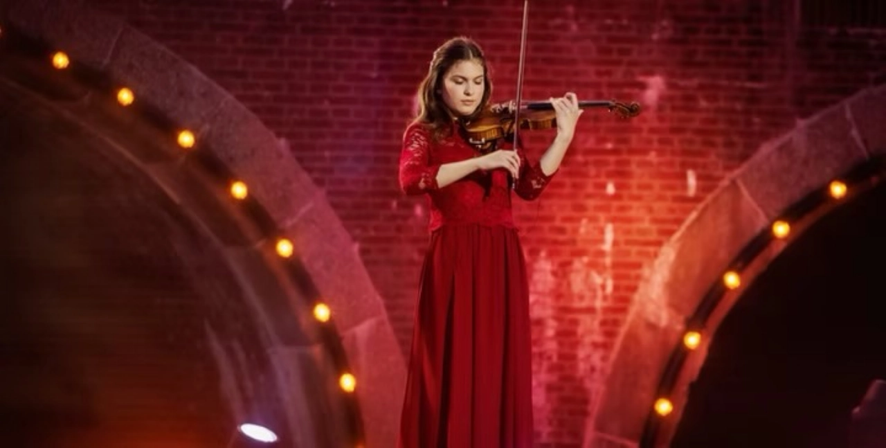 Jong viooltalent in Havenkerk