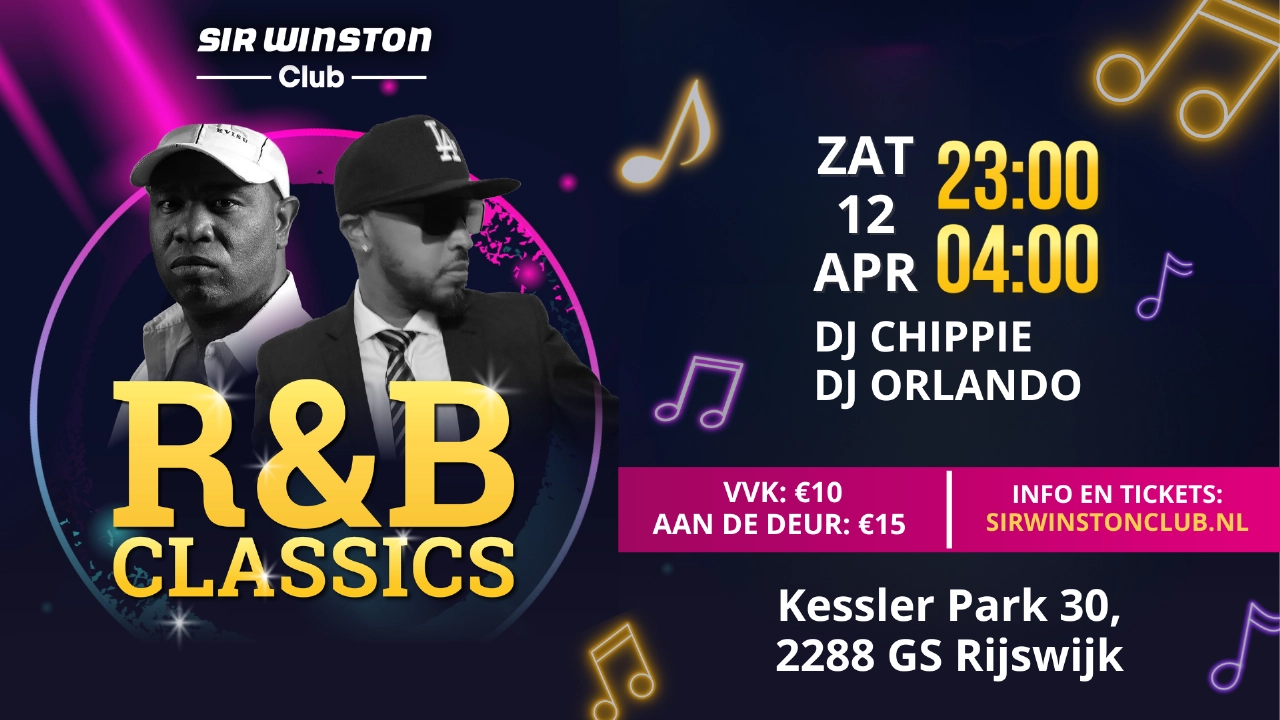 R&B Classics bij de Sir Winston Club
