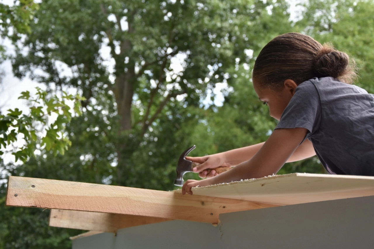 Kidsbouwdorp is weer begonnen