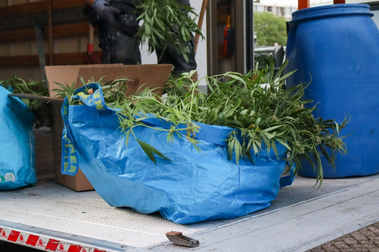 Brandweer stuit op wietplantage na melding lekkage
