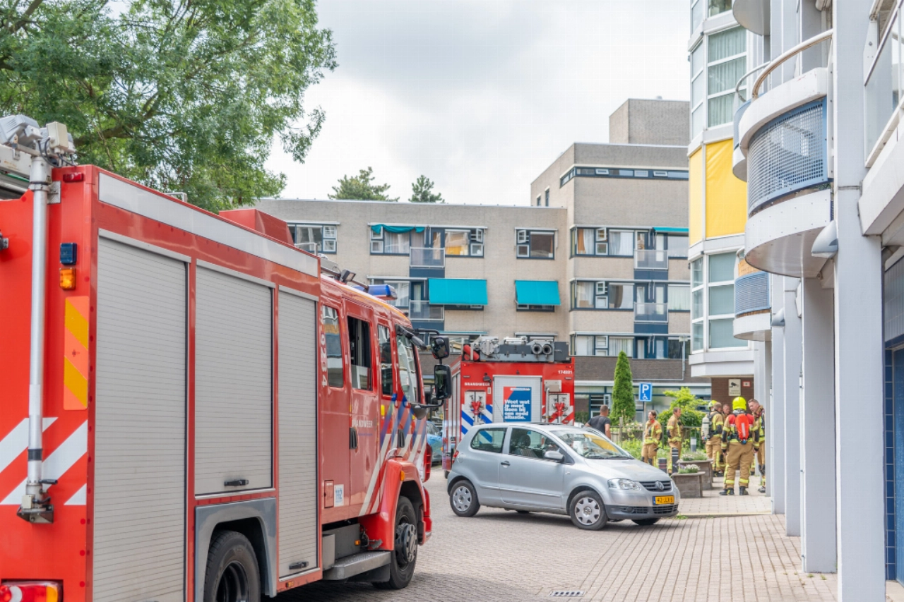 Brandweer naar Willem de Zwijgerlaan