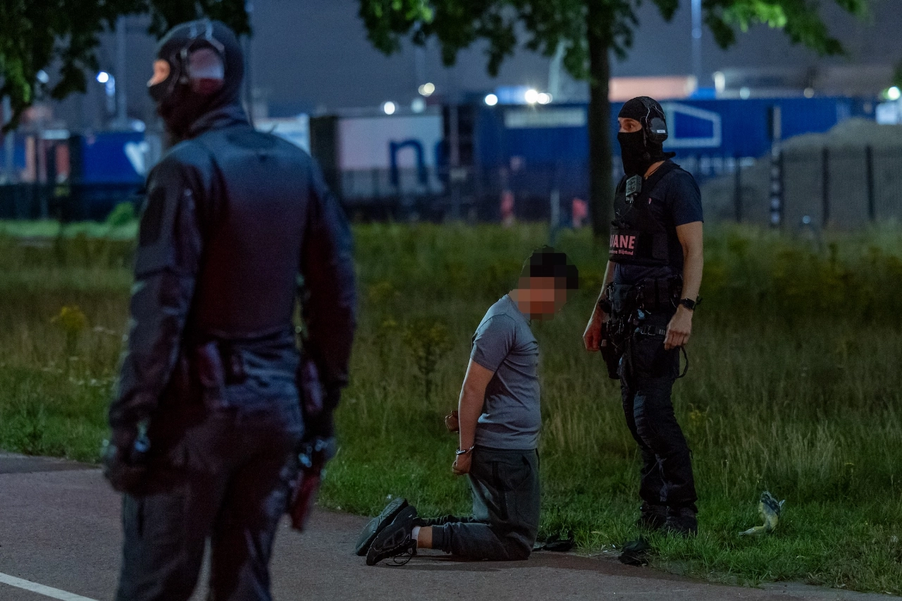 Schiedamse uithaler in kraag gevat