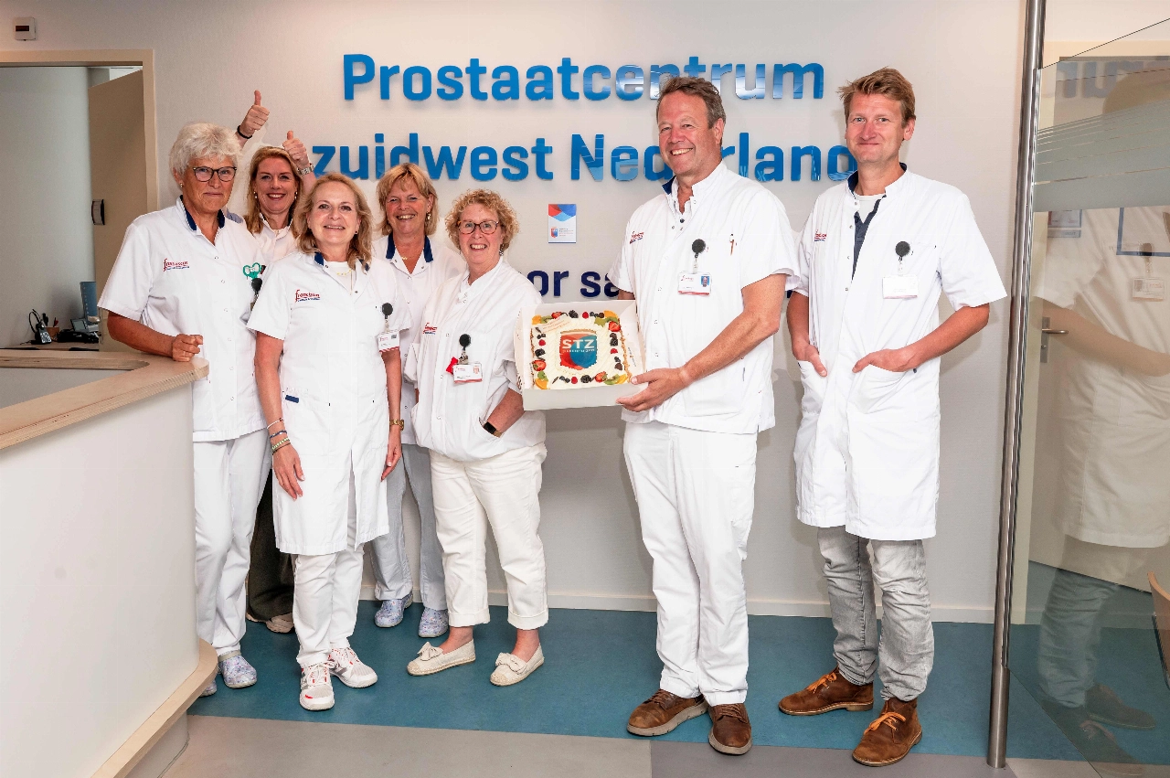 Prostaatcentrum zuidwest Nederland ontvangt topklinische erkenning