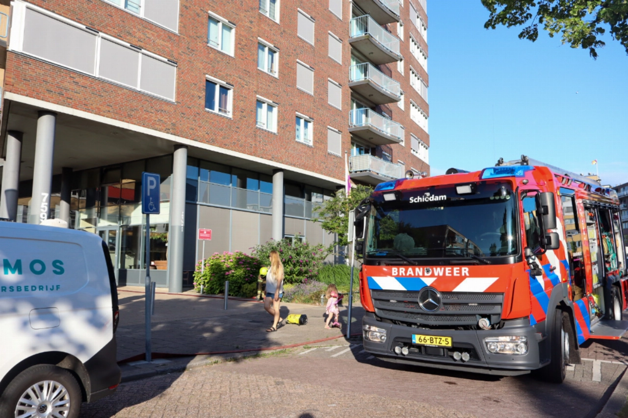Hulpdiensten rukken massaal uit: brandmelding verzorgingstehuis