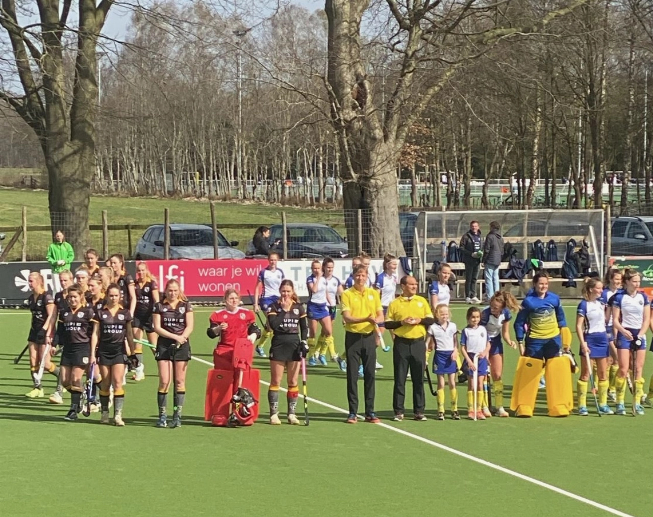 Dames HCS gelijk tegen Voordaan