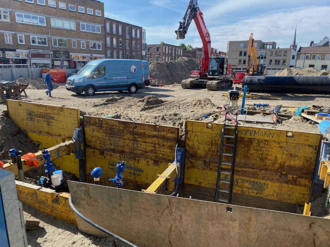 Lek in waterleiding gedicht