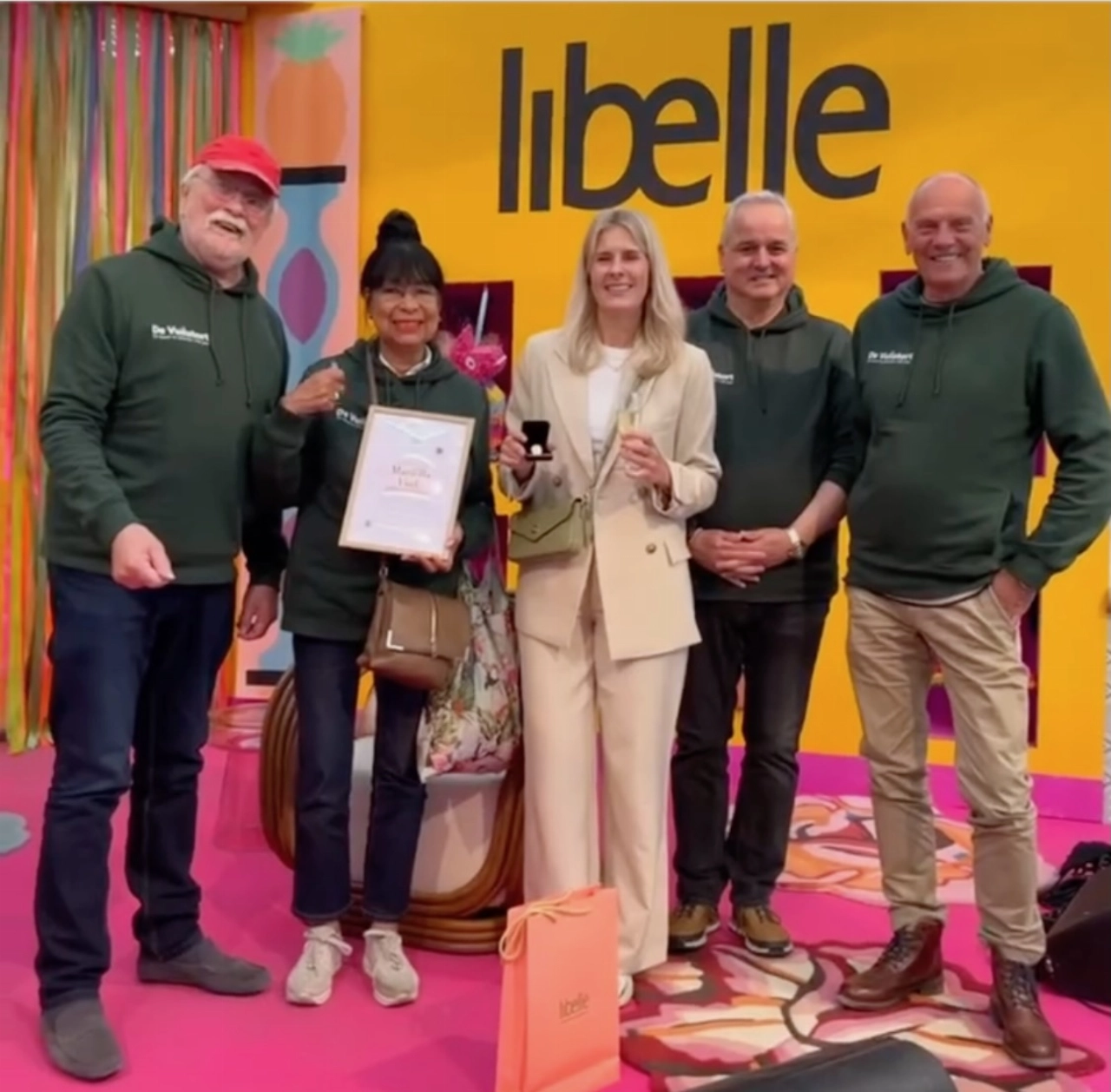 Mariëlla Vink trots op inzet voor De Vuilstort