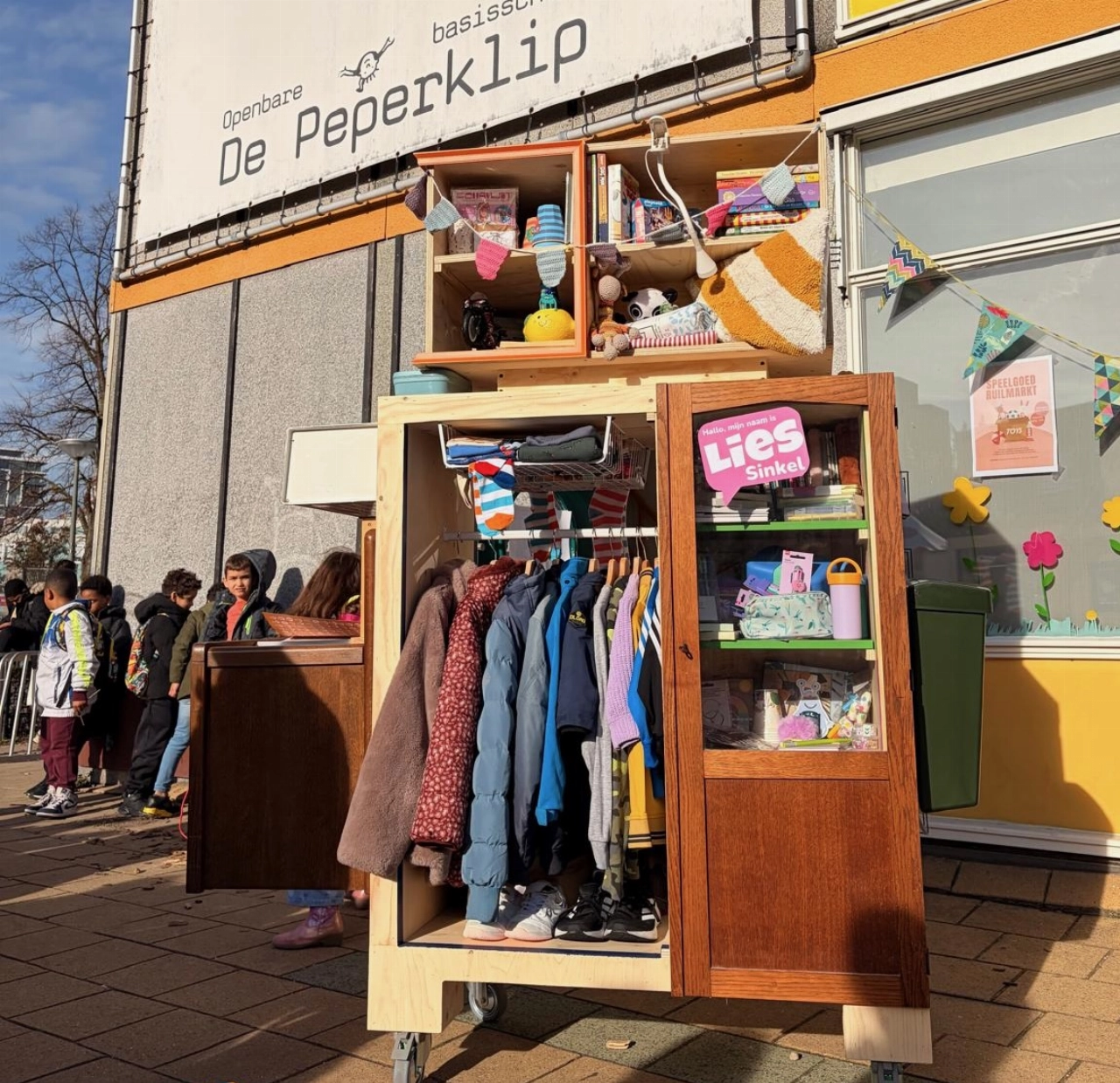 Winkel van Sinkel op de Peperklip