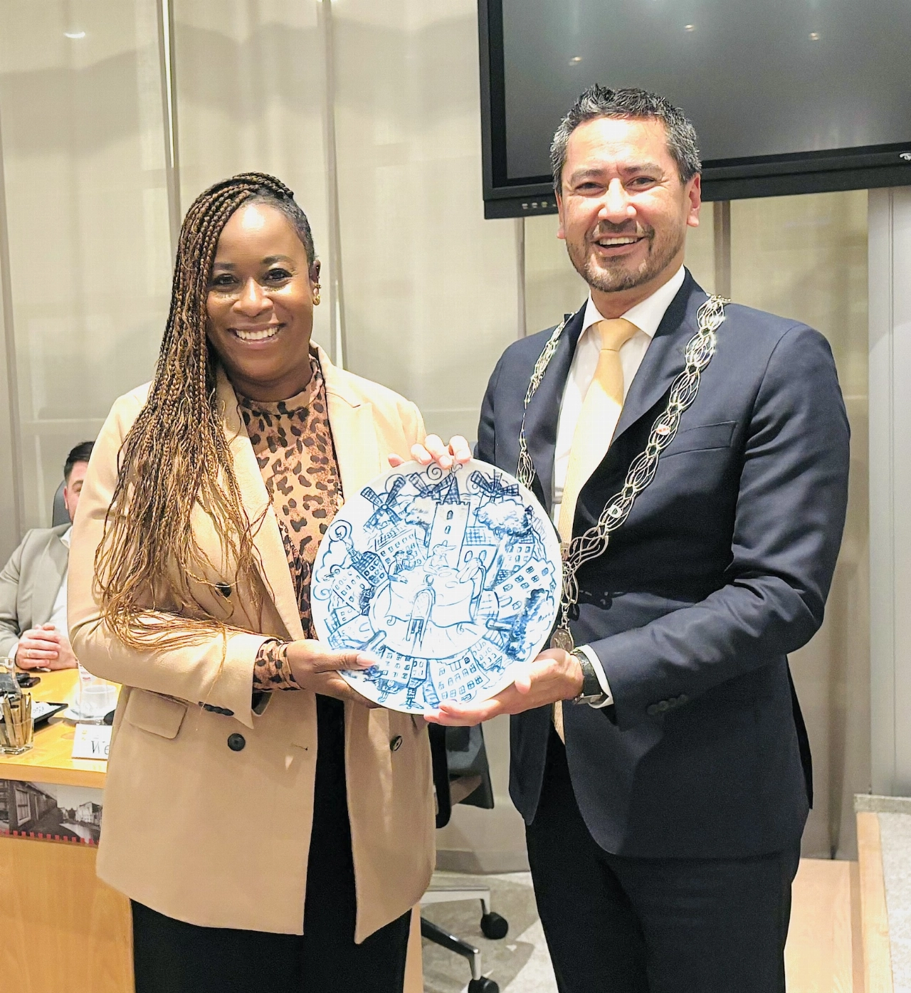 Anouschka Biekman zwaait af