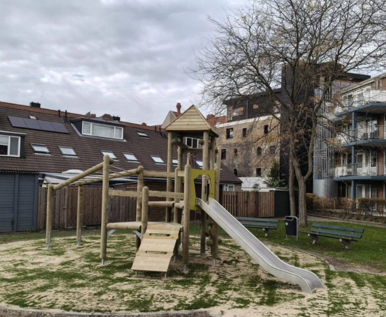 Nieuwe speelplek bij Anna Zusterstraat