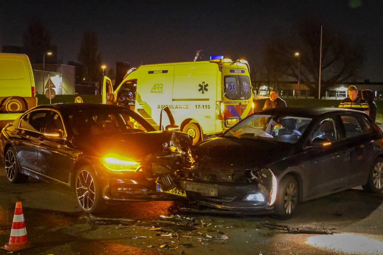 Zware schade na aanrijding