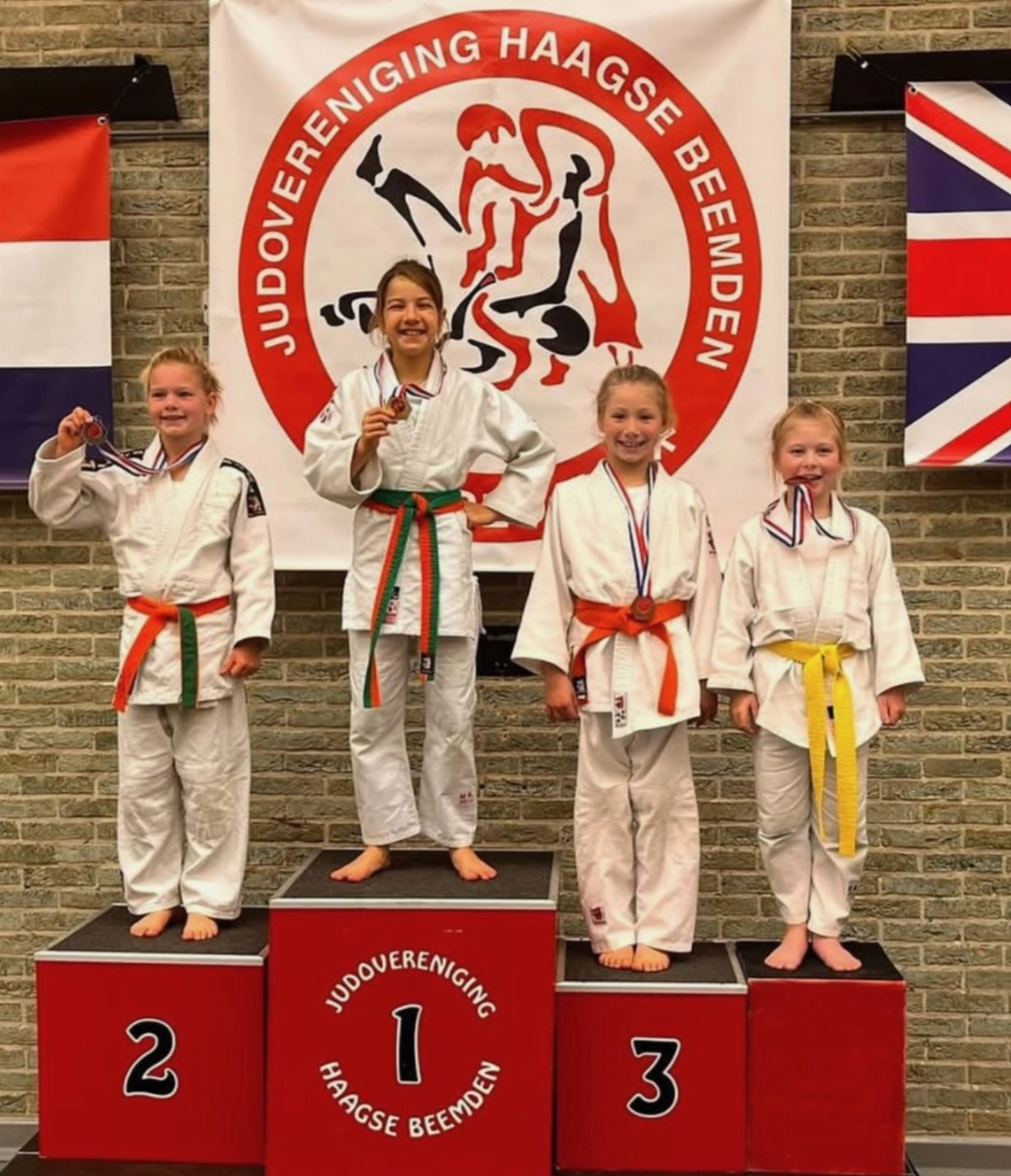 Jonge judoka's in de prijzen in Breda