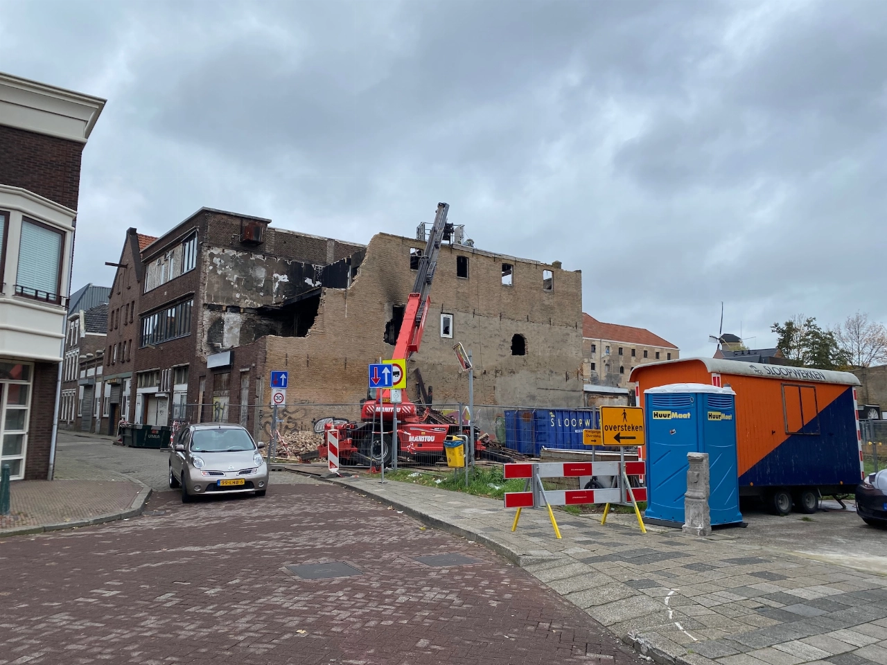 Pand Boterstraat gaat plat