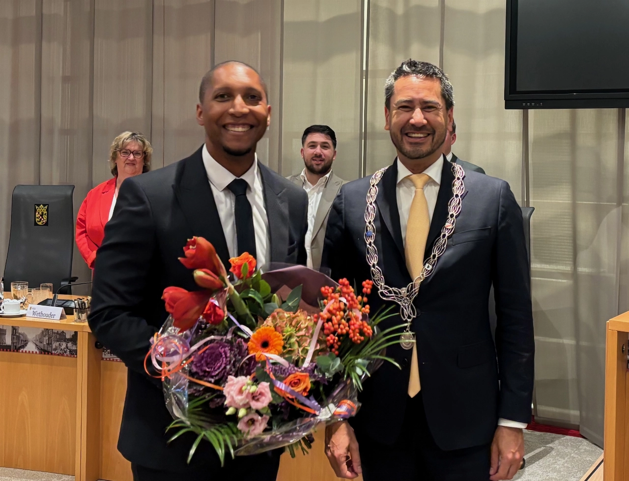 Jarle Lourens beëdigd als wethouder