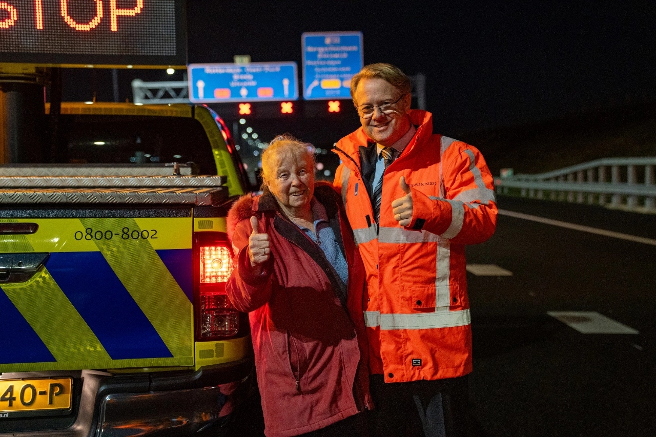 Nieuwe autosnelweg die A13 en A16 verbindt geopend