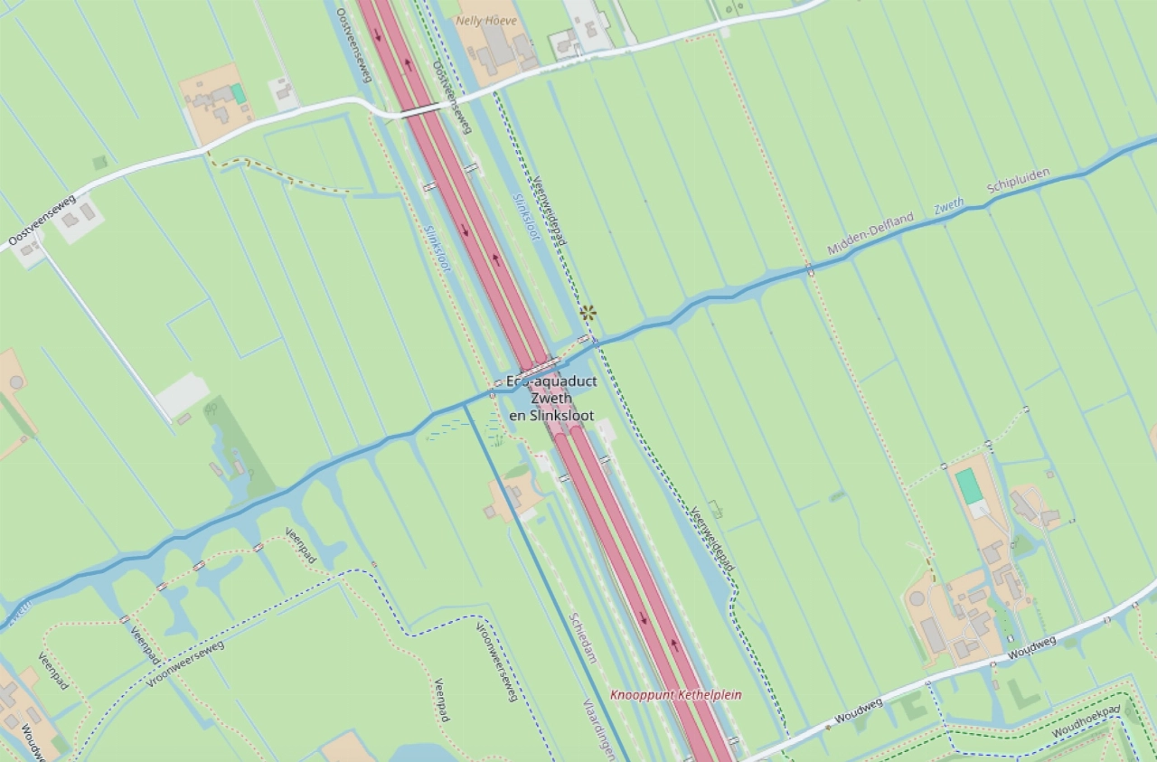 Nieuw pad in Schiedam