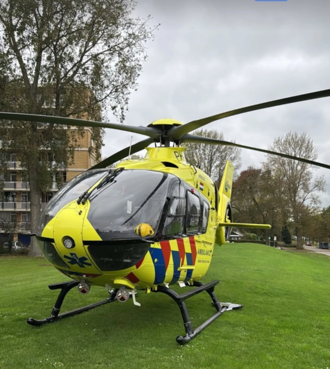 Traumaheli naar Gorzen