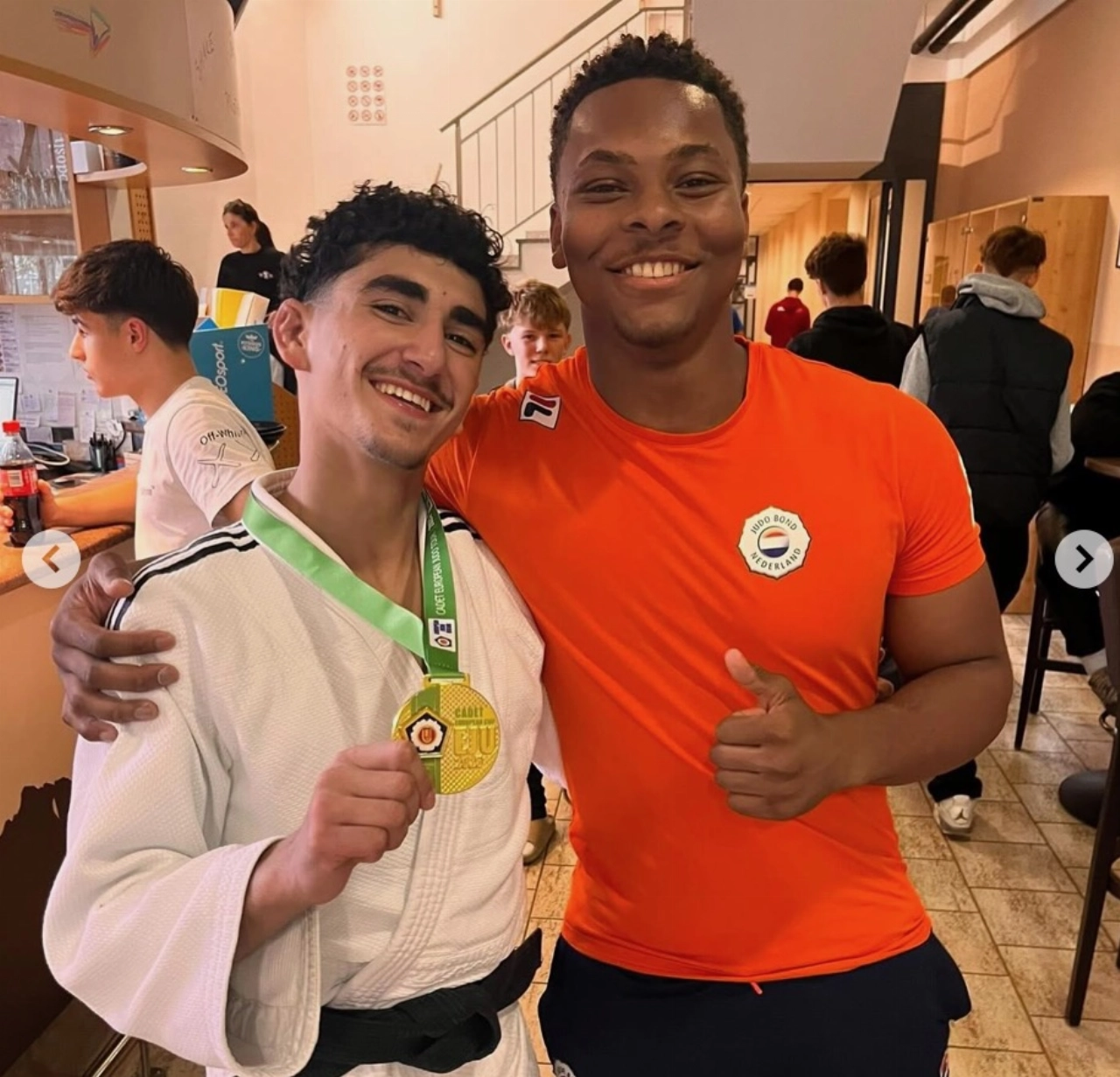 Celil Uyar wint Cadet European Cup