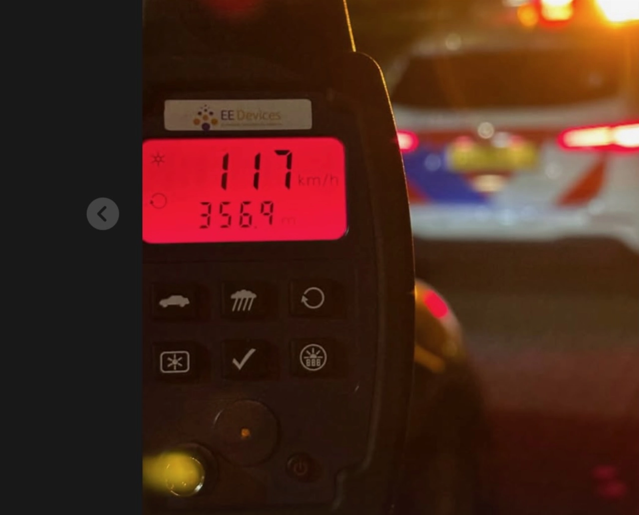 Hardrijders op de bon