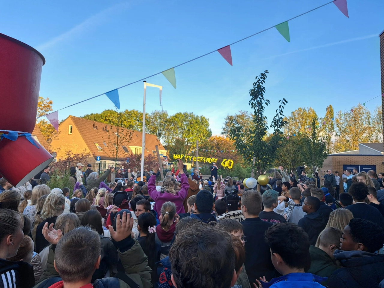 Feestelijke opening jubileumjaar De Regenboog