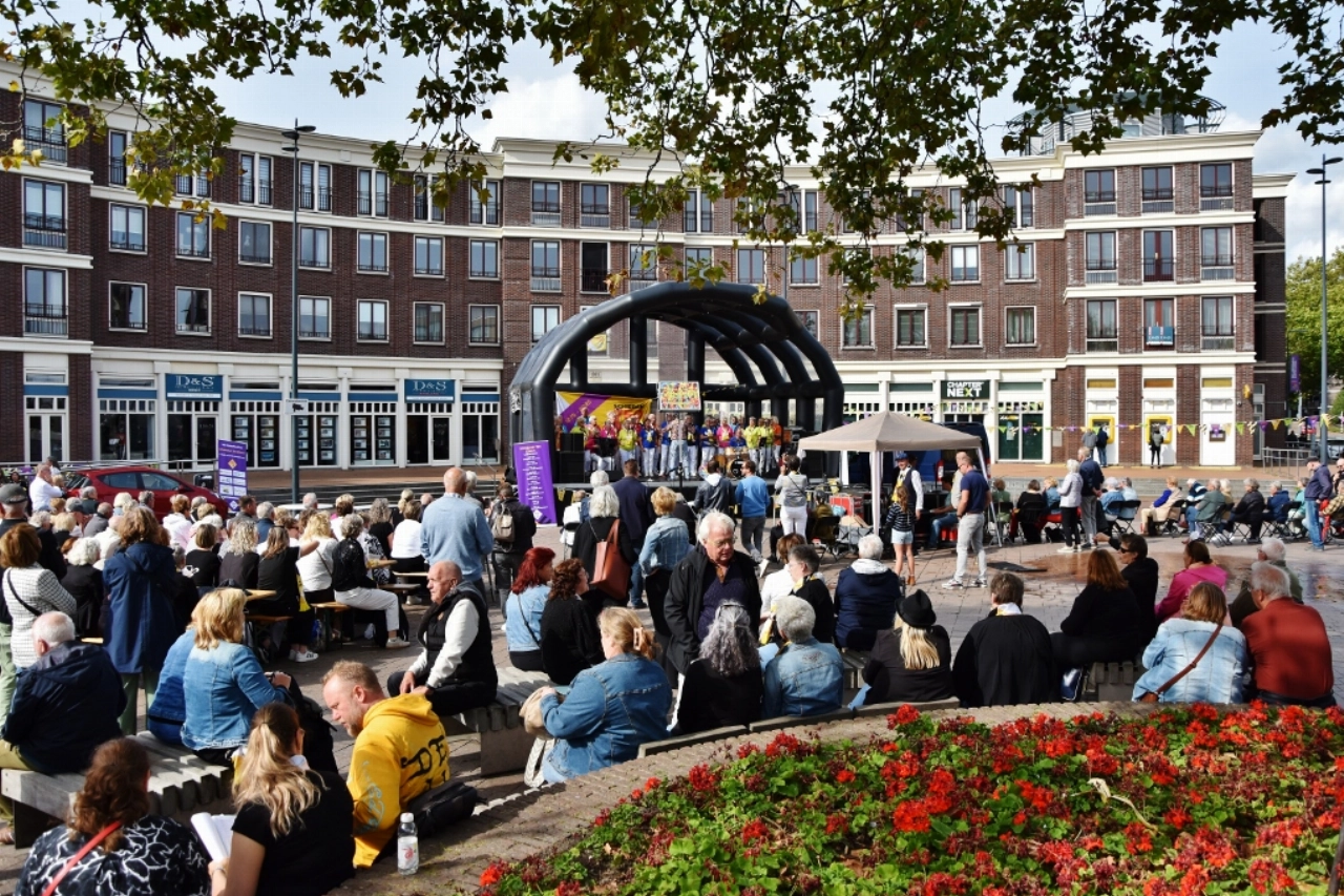 Korenfestival brengt kleur op het gezicht